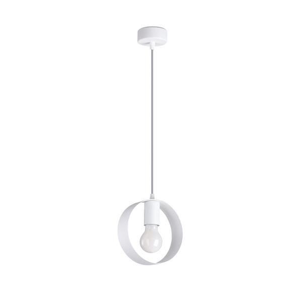 Lampa wisząca LOFTEN biała 1xE27x60W wym:120x18x18cm IP20 Pure Lume 1020068
