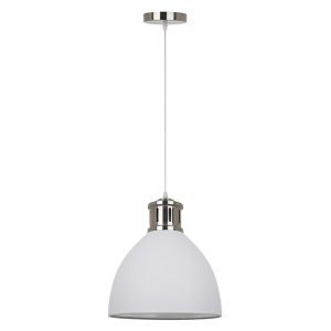 Lampa wisząca Lola salowa biała 34956