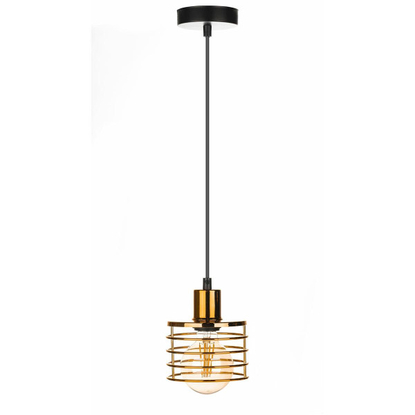 Lampa wisząca LondonStyle 12 cm miedź 90545