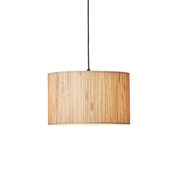 Lampa wisząca LONGSHORE beżowa 1xE27x20W wym:120x35x35cm IP20 Endon 1026915