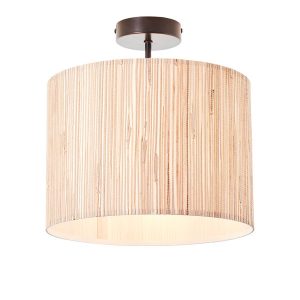 Lampa wisząca LONGSHORE beżowa 1xE27x20W wym:32x30x30cm IP20 Endon 1030687 Lampa wisząca LONGSHORE beżowa 1xE27x20W wym:32x30x30cm IP20 Endon 1030687