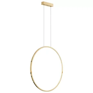 Lampa Wisząca Loop S 1xLED złota IP44 PL0119-65-GD 570566 Lampa Wisząca Loop S 1xLED złota IP44 PL0119-65-GD 570566