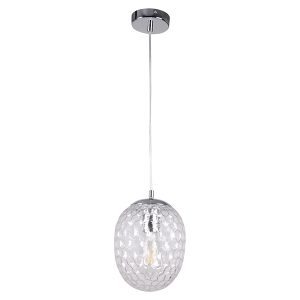 Lampa wisząca Lora szklana transparentna 197289
