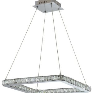 Lampa wisząca LORDS chromowana LED 1x24W lm Candellux 360469