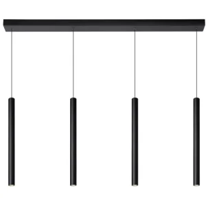 Lampa wisząca LORENZ czarna LED 1x16W Ciepła biel 100lm Lucide 850358 Lampa wisząca LORENZ czarna LED 1x16W Ciepła biel 100lm Lucide 850358