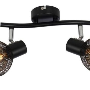 Lampa wisząca Loretto czarna 2xE14x40W wym:17x25x10cm IP20 Reality 1029946 Lampa wisząca Loretto czarna 2xE14x40W wym:17x25x10cm IP20 Reality 1029946