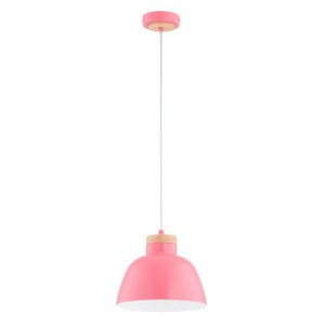 Lampa wisząca LORIEN różowa 1xE27x15W wym:90x23x23cm IP20 Alfa 1025800 Lampa wisząca LORIEN różowa 1xE27x15W wym:90x23x23cm IP20 Alfa 1025800