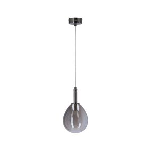 Lampa wisząca LUKKA chromowana-dymiona LED 1x6W Ciepła biel 260lm Candellux 924178 Lampa wisząca LUKKA chromowana-dymiona LED 1x6W Ciepła biel 260lm Candellux 924178