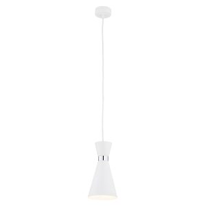 Lampa wisząca Lukka stalowa biała 26418 Lampa wisząca Lukka stalowa biała 26418
