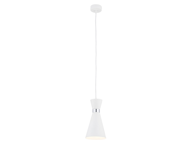 Lampa wisząca Lukka stalowa biała 26418