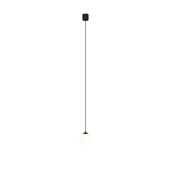 Lampa wisząca LUNA czarno-biała LED 1x5W Neutralna biel 330lm Maytoni 852191