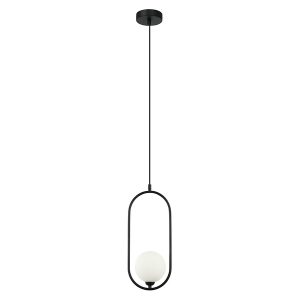 Lampa wisząca Lupus stalowa czarna 188665 Lampa wisząca Lupus stalowa czarna 188665