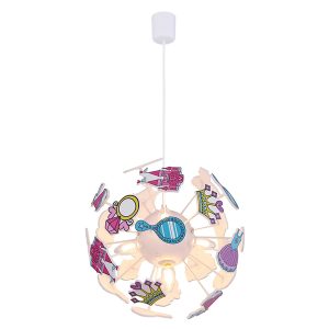 Lampa wisząca Lurra wielkolorowa 38465 Lampa wisząca Lurra wielkolorowa 38465