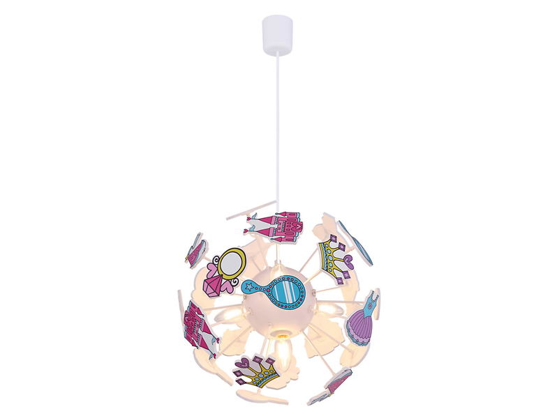 Lampa wisząca Lurra wielkolorowa 38465