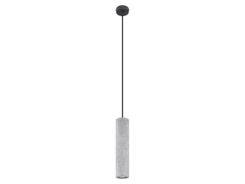 Lampa wisząca Luvo betonowa szara 31543
