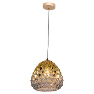 Lampa wisząca Lychee stalowa złota 190838 Lampa wisząca Lychee stalowa złota 190838