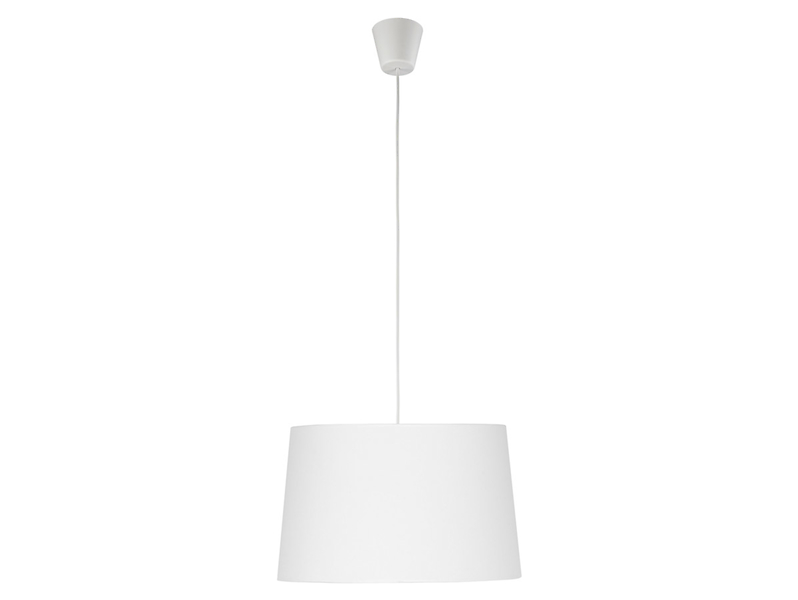 Lampa wisząca Maja tkaninowa biała 38531