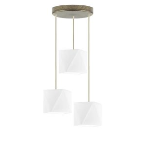 Lampa wisząca MAJORKA z regulacją nowoczesna Srebrny/ Biały 1018858 Lampa wisząca MAJORKA z regulacją nowoczesna Srebrny/ Biały 1018858