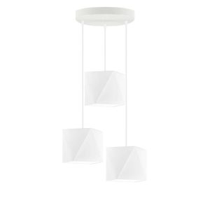 Lampa wisząca MAJORKA z regulacją nowoczesna Srebrny/ Biały 905168 Lampa wisząca MAJORKA z regulacją nowoczesna Srebrny/ Biały 905168