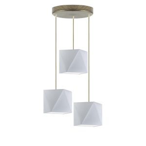 Lampa wisząca MAJORKA z regulacją wysokości Srebrny/ Jasny Szary 1017251 Lampa wisząca MAJORKA z regulacją wysokości Srebrny/ Jasny Szary 1017251