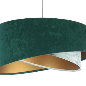 Lampa wisząca MALACHITE zielona/złota 432639 Lampa wisząca MALACHITE zielona/złota 432639