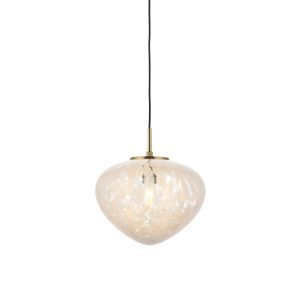 Lampa wisząca MALI satynowa mosiężna 1xE27x20W IP20 Endon 1026865 Lampa wisząca MALI satynowa mosiężna 1xE27x20W IP20 Endon 1026865