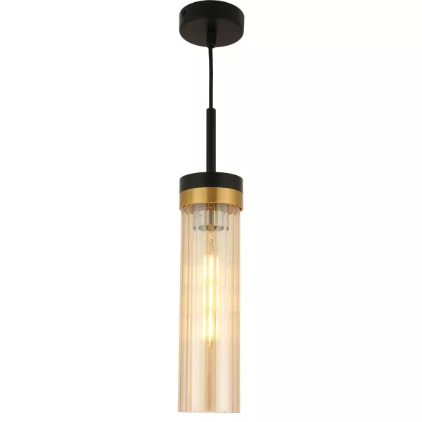 Lampa Wisząca Malika 1xE27 czarny PL0140-1 542712