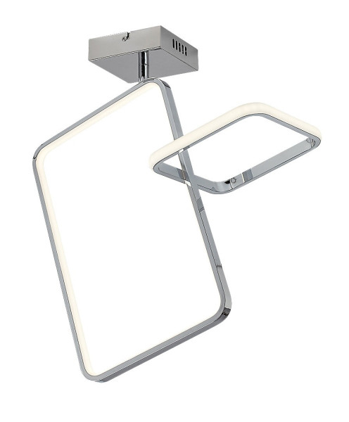 Lampa wisząca MALWEN chromowana biała LED 1x36W 4000K 2100lm Rabalux 836927