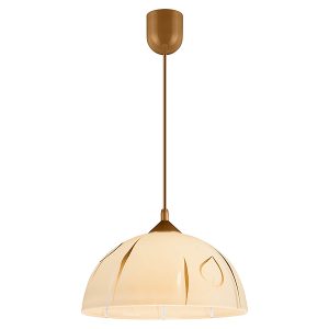 Lampa wisząca Marcy szklana złota 119190