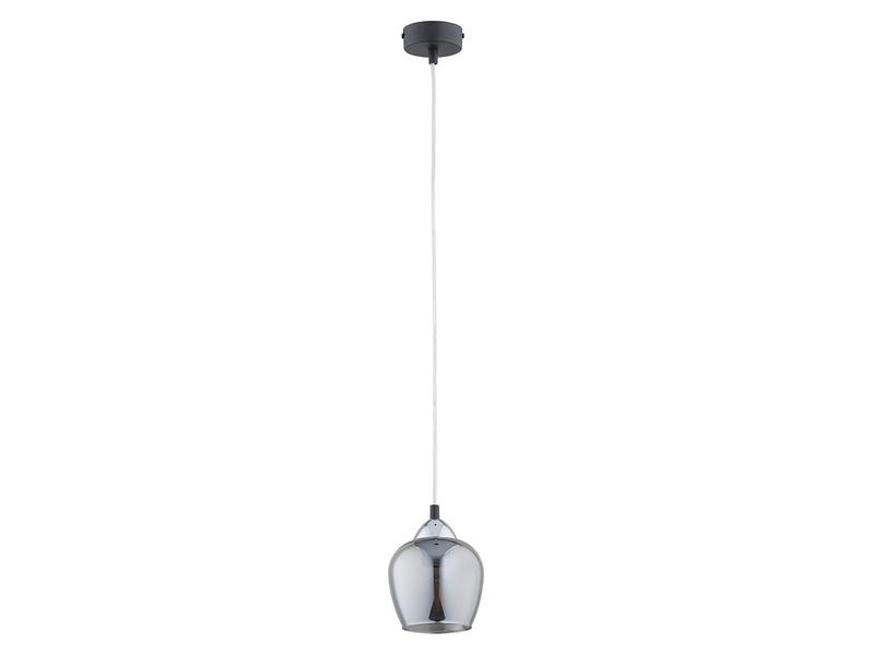 Lampa wisząca Margo szklana srebrna 39389