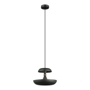 Lampa wisząca Marina mały złoty detal szara 1xE27x40W IP20 Italux 1026880 Lampa wisząca Marina mały złoty detal szara 1xE27x40W IP20 Italux 1026880