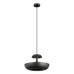 Lampa wisząca Marina mały złoty detal szara 1xE27x40W IP20 Italux 1026816 Lampa wisząca Marina mały złoty detal szara 1xE27x40W IP20 Italux 1026816