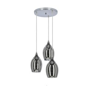 Lampa wisząca MARINA talerz 3x60w e27 chrom 796826 Lampa wisząca MARINA talerz 3x60w e27 chrom 796826