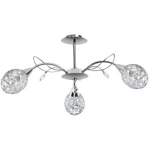 Lampa wisząca MARLENA kryształki chromowana-srebrna 3xE14x10W IP20 Alfa 1019623 Lampa wisząca MARLENA kryształki chromowana-srebrna 3xE14x10W IP20 Alfa 1019623