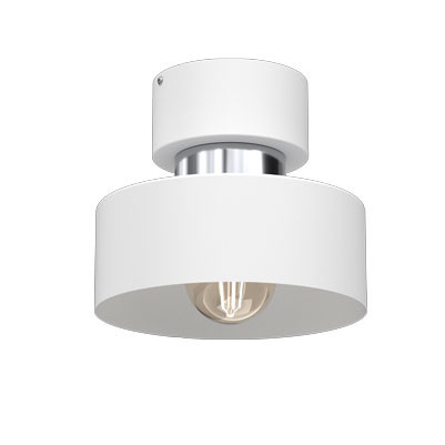 Lampa wisząca Marti biały mat-chromowana 1xE27x15W IP20 Luminex 1030278