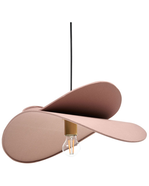 Lampa wisząca MASCOTA Len Brązowy 727670