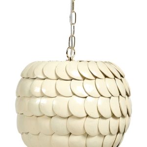 Lampa wisząca MASKELIYA Skorupa kokosa Beżowy 742590 Lampa wisząca MASKELIYA Skorupa kokosa Beżowy 742590