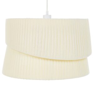 Lampa wisząca materiałowa elana beżowa 305789 Lampa wisząca materiałowa elana beżowa 305789