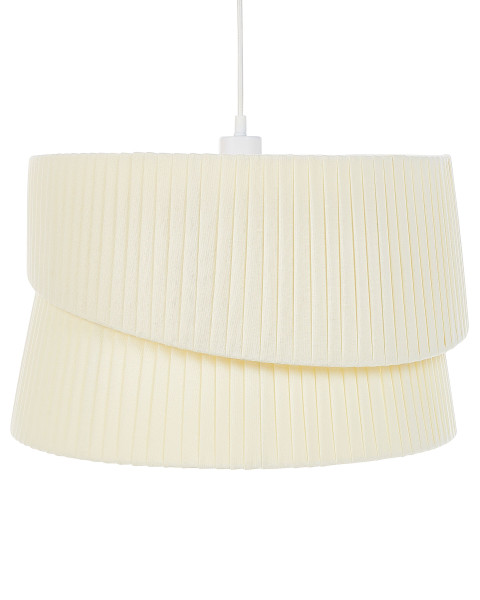 Lampa wisząca materiałowa elana beżowa 305789