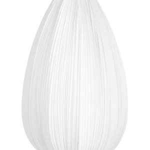 Lampa wisząca materiałowy bawełniany klosz biała 902847 Lampa wisząca materiałowy bawełniany klosz biała 902847