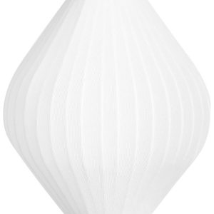 Lampa wisząca materiałowy klosz biała 893227 Lampa wisząca materiałowy klosz biała 893227