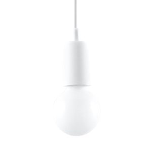 Lampa wisząca MATERO biała 1xE27x60W wym:100x10x10cm IP20 Pure Lume 1005798 Lampa wisząca MATERO biała 1xE27x60W wym:100x10x10cm IP20 Pure Lume 1005798