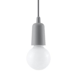 Lampa wisząca MATERO szara 1xE27x60W wym:100x10x10cm IP20 Pure Lume 1005794 Lampa wisząca MATERO szara 1xE27x60W wym:100x10x10cm IP20 Pure Lume 1005794