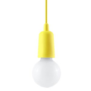 Lampa wisząca MATERO żółta 1xE27x60W wym:100x10x10cm IP20 Pure Lume 1005790 Lampa wisząca MATERO żółta 1xE27x60W wym:100x10x10cm IP20 Pure Lume 1005790