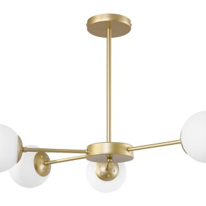 Lampa wisząca Mati 4-punktowa metalowa złota 195416 Lampa wisząca Mati 4-punktowa metalowa złota 195416