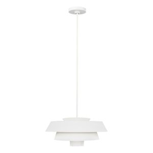 Lampa wisząca matowa biel Brisbin 1xE27x60W wym: 161,7×45,7×45,7 cm Feiss 849763 Lampa wisząca matowa biel Brisbin 1xE27x60W wym: 161,7×45,7×45,7 cm Feiss 849763