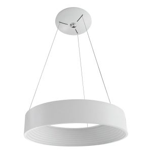 Lampa wisząca Mattia biała LED 1x32W Ciepła biel 1760lm Italux 861039 Lampa wisząca Mattia biała LED 1x32W Ciepła biel 1760lm Italux 861039