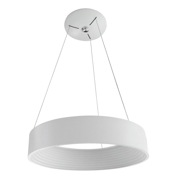Lampa wisząca Mattia biała LED 1x32W Ciepła biel 1760lm Italux 861039