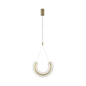 Lampa wisząca MAYA mosiężno-złota LED 1x10W Ciepła biel 350lm Maytoni 852071 Lampa wisząca MAYA mosiężno-złota LED 1x10W Ciepła biel 350lm Maytoni 852071