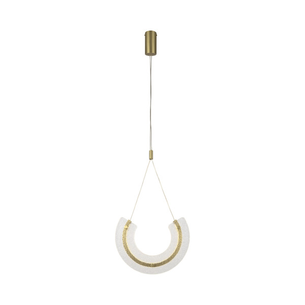 Lampa wisząca MAYA mosiężno-złota LED 1x10W Ciepła biel 350lm Maytoni 852071